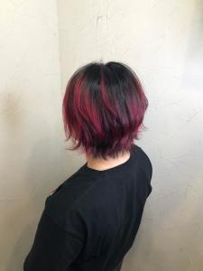 【reir下北沢】ウルフショート＋マゼンタハイライト* - Reir_下北沢掲載
