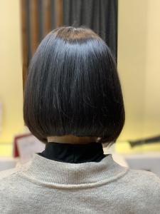黒髪/ツヤ髪/平行ボブ - QUALIS 上板橋店掲載