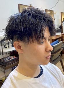 前下がりツイストパーマ - gift hair salon掲載