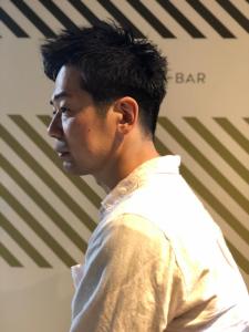 大人のシンプルショート【BARBER-BAR】 - バーバーバー赤羽掲載