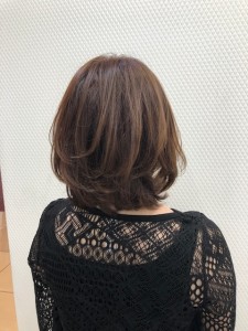 無造作ウェーブ/小顔ミディアム/ボブ/グラボブ/40代50代 - QUALIS 上福岡店掲載