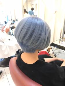 【QUALIS】レディース/カラーリング/ライトブルシルバー - QUALIS 上板橋店掲載