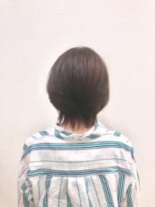 外ハネ/前下がり/ショートボブ/小顔/ショート/アッシュ - QUALIS 上福岡店掲載