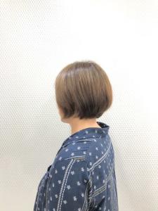 ショートカット/小顔ショートボブ/ショート/アッシュ/40代 - QUALIS 上福岡店掲載
