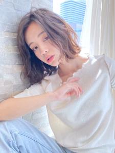 30代40代人気ゆるパーマカジュアルミディアム - LaBless梅田茶屋町《髪質改善/ヘッドスパ/メンズ歓迎》掲載