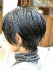 【QUALIS】30代40代/耳かけショート/ダークブラウン - QUALIS 上板橋店掲載