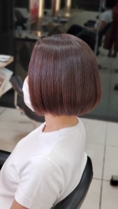 4ヶ月に1度のご褒美☆台風の前に縮毛矯正 - CAPA秦野掲載