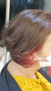 秋の紅葉をイメージしてポイントカラー♪♪ - CAPA秦野掲載