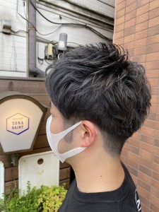 無造作ツーブロックショート - Yona Saint掲載