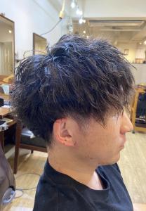 前下がりマッシュ×ツイストパーマ - gift hair salon掲載