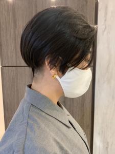 【モードな秋冬スタイル◎前下がりボブの刈り上げスタイル◎】 - Hair&Make OPSIS掲載