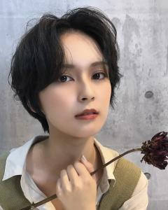 マニッシュショート＿アッシュグレージュ - hair make O/S掲載