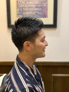 黒艶ベリーショート - HIRO GINZA BARBERSHOP 飯田橋神楽坂店掲載