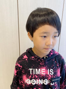 キッズカット☆アシメ - Accueillir Pur hair掲載
