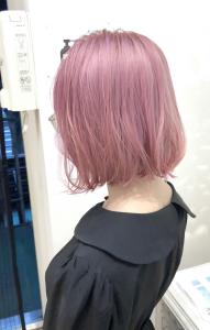 ハイトーンピンクボブ - Garden hair掲載