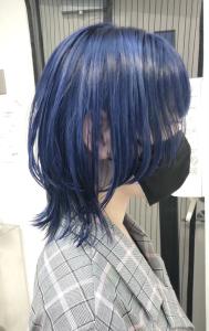 【平野】ブルーカラーとウルフ - Garden hair掲載
