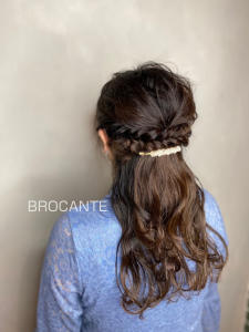 ヘアセット アレンジ イベント 結婚式 カール ルーズ  - BROCANTE LUXBEブロカントラックスビー立川北口店掲載