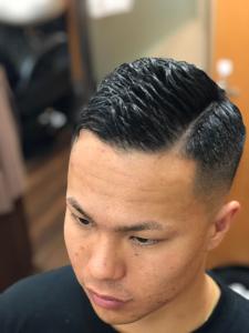 フェード七三ベリーショート - ヒロ銀座ヘアーサロン 青山外苑前表参道店掲載
