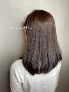 暖色系カラー  ナチュラルストレート  - BROCANTE LUXBEブロカントラックスビー立川北口店掲載