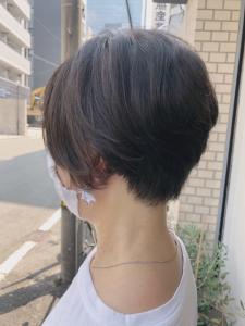 えりあしスッキリハンサムショート - Thinking of you -hair design-掲載