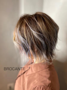バレイヤージュ プラチナベージュ ハイライト エアータッチ  - BROCANTE LUXBEブロカントラックスビー立川北口店掲載