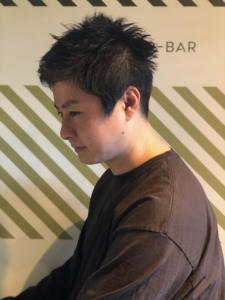 大人のシンプルショート【BARBER-BAR】 - バーバーバー赤羽掲載