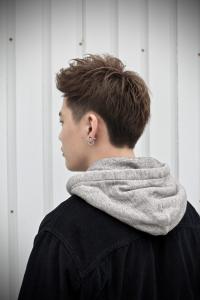 ジェットモヒカン風ショート - Men's Hair SPICE 夢咲店掲載