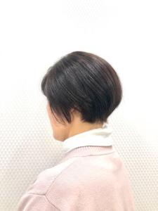 小顔/グラボブ/ショート/白髪染め/ダークカラー/40代50 - QUALIS 上福岡店掲載