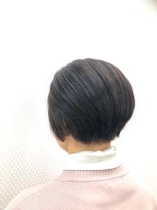 小顔/グラボブ/ショート/艶カラー/ダークカラー/40代 - QUALIS 上福岡店掲載