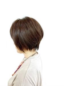 30代40代50代/小顔/ハンサムショートウルフ/艶カラー/ - QUALIS 上福岡店掲載