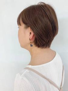 ショートカット/ベージュ/小顔/ショート/30代40代 - QUALIS 上福岡店掲載