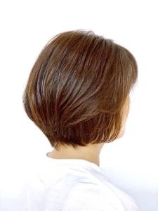 ひし形/ショートボブ/小顔/アゴライン/平行ボブ/40代 - QUALIS 上福岡店掲載