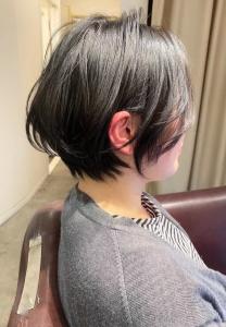 40代大人ショートボブ・前下がりショートボブ・くびれショート - BONNY COUTURE 【ボニークチュール】掲載