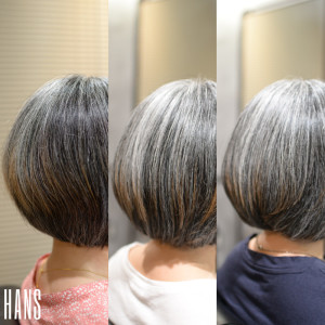 【HANS名古屋伏見】グレイヘアへの移行期 - HANS 名古屋 伏見掲載