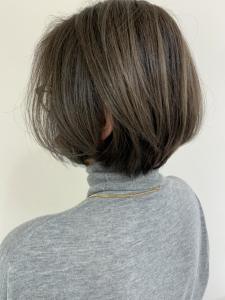 【白髪ぼかし×ハイライトグレージュ】 - marju銀座掲載