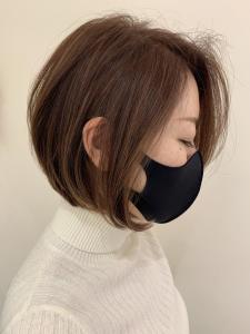 【白髪ぼかし×ブランジュショート】 - marju銀座掲載