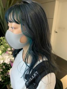 naomi hair / navy blue - FACE。大船掲載
