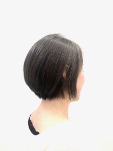 30代40代50代/白髪染め/艶カラー/ショートボブ/透け感 - QUALIS 上福岡店掲載
