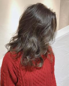 スモーキーアッシュミディ　【青木奈那】 - 半個室型美容室 Sourire 今宿店掲載