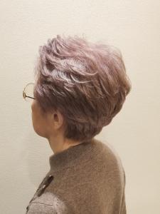 さりげなくラベンダーグレイヘア - ビューティ堀出 高槻阪急スクエア店掲載