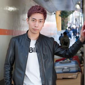メンズショートレイヤーマッシュ×ハイトーンピンクラベンダー - INK.（インク）掲載