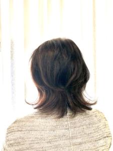 ダークアッシュ/外ハネ/くびれ/ウルフ/40代50代60代 - QUALIS 上福岡店掲載