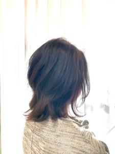 ダークアッシュ/外ハネ/くびれ/ウルフ/40代50代60代 - QUALIS 上福岡店掲載
