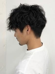 ツーブロック・マッシュ・スパイラルパーマ・黒髪・ネープレス - Di-KA HAIR sendai掲載