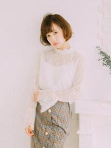 ゆるフワショートボブ - Blossom ときわ台南口店掲載