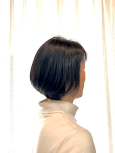 ミニボブ/小顔/ショートボブ/白髪染め/40代50代/ - QUALIS 上福岡店掲載