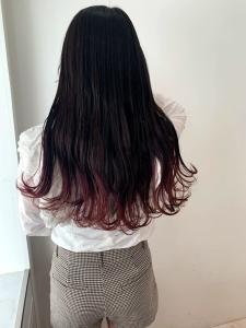 ワインレッドグラデーション - e.m.a PREMIUM BEAUTY SALON掲載