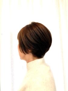 ダークアッシュ/白髪染め/40代50代60代/小顔/ショート - QUALIS 上福岡店掲載
