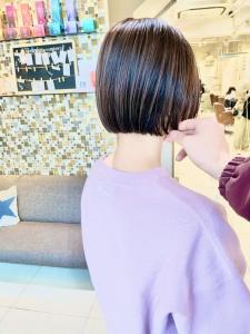 小顔切りっぱなしボブまるみくびれショート横浜 - Neolive aim 横浜店掲載
