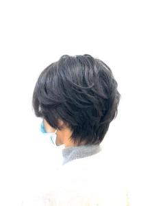 大人ショートウルフ/ショート/ダークアッシュ/30代40代 - QUALIS 上福岡店掲載